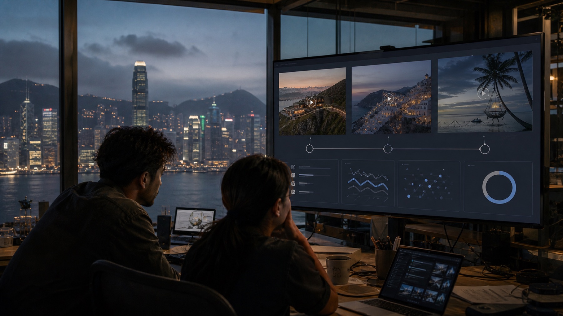 Brand performance reporting over a Hong Kong travel scene